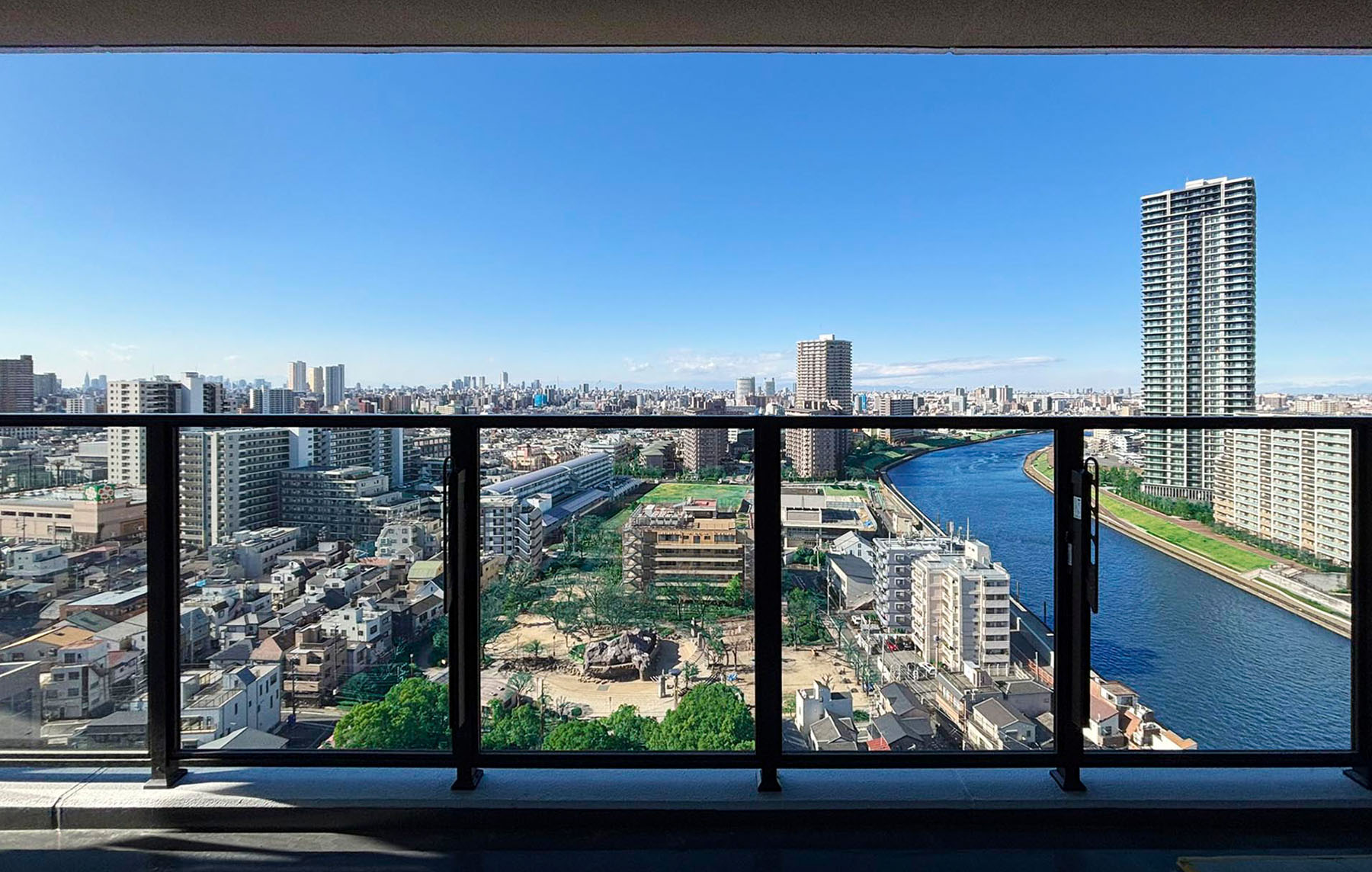 最上階Cタイプ眺望写真（2026年2月撮影）